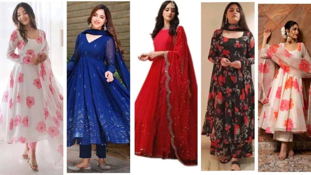 Anarkali Suit Design: इस साल अनारकली सूट डिज़ाइन ट्रेंड में हैं, जो आपको बिल्कुल शाही लुक देंगे