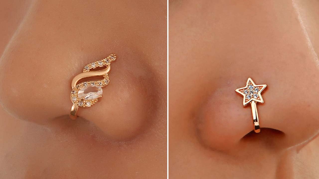 Nose Pin Designs : नोज पिन के नए डिजाइंस, जो बढ़ा देंगे चेहरे की खूबसूरती 3 Nose Pin Designs : नोज पिन के नए डिजाइंस, जो बढ़ा देंगे चेहरे की खूबसूरती