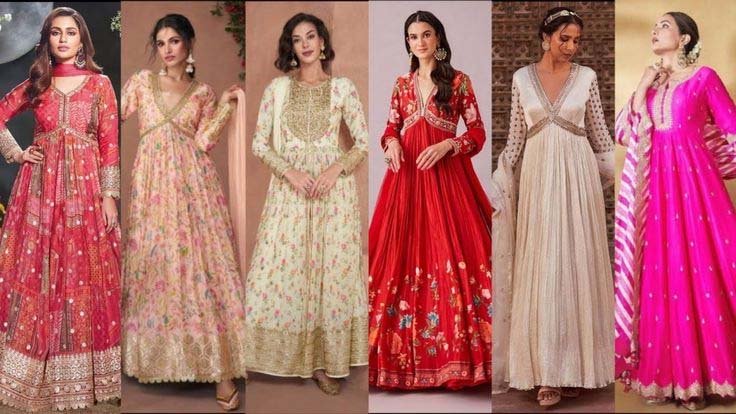Anarkali Suit Design: स्टाइलिश और परफेक्ट अनारकली सूट आपको देगा शाही लुक, ट्रेंडी डिज़ाइन देखें