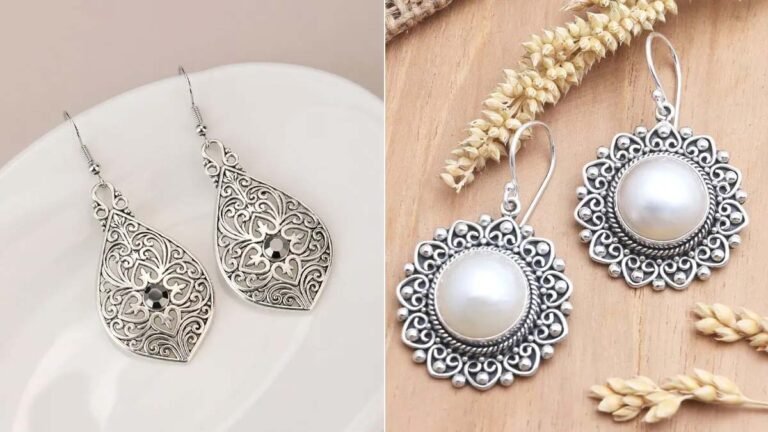 Silver Earrings For Women: डेली वियर में पहनने के लिए बेस्ट है इयररिंग, देखें डिजाइंस
