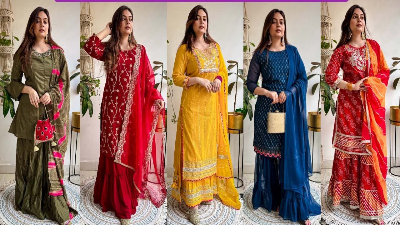 Latest Kurti Design: लेटेस्ट पार्टी वियर ट्रेंडी और स्टाइलिश कुर्ती डिज़ाइन देखे