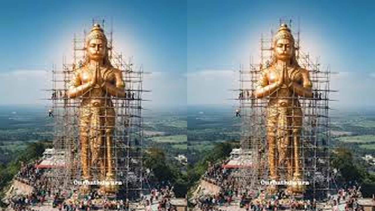 Udaipur - पहली तस्वीर... नाथद्वारा में बन रही बालाजी की प्रतिमा जय हनुमान