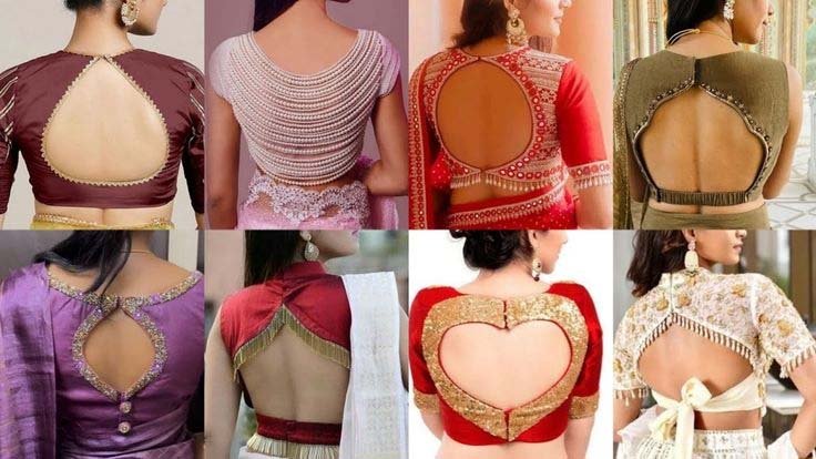 Backless Blouse का बोल्ड जलवा Deepika-Alia जैसी बॉलीवुड हसीनाओं से सीखें शादी सीजन में बेस्ट दिखना