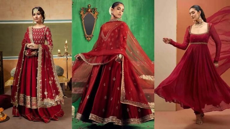 Anarkali Suit design: अनारकली सूट में सिंपल लुक भी दिखेगा स्टाइलिश