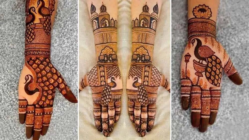 Bridal Mehndi Design: दुल्हन के हाथों की खूबसूरती बढ़ाने के लिए खूबसूरत और ट्रेंडी मेहंदी डिज़ाइन