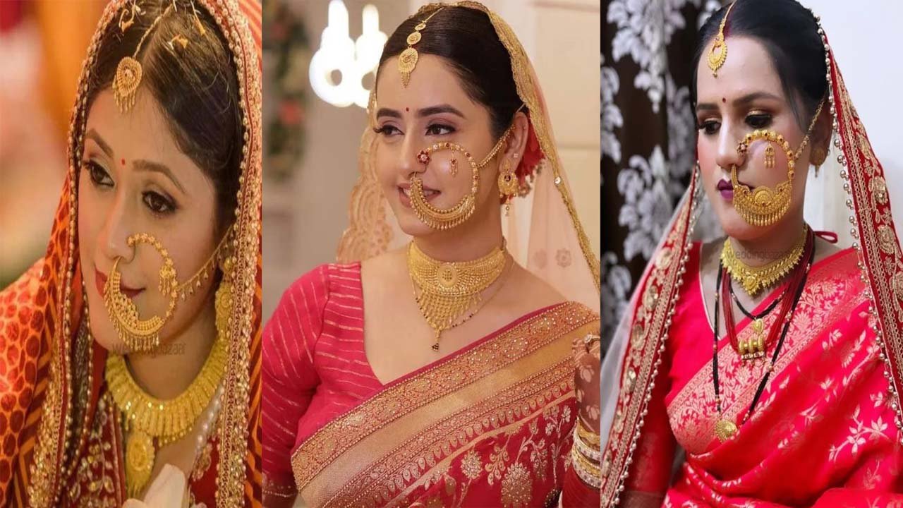 Gold Nath Design: यह शानदार पहाड़ी नथ आपके चेहरे की खूबसूरती बढ़ा देगी