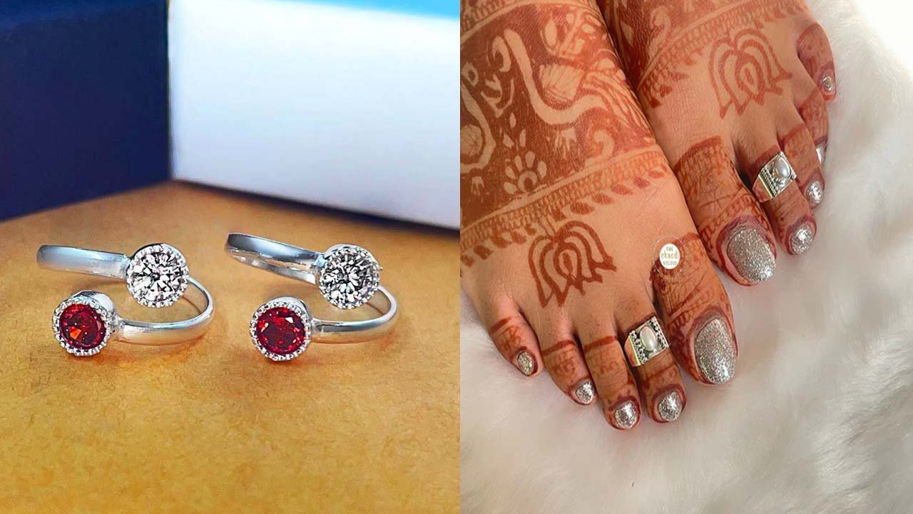 Toe Ring Designs : पैरों की सुंदरता बढ़ाने के लिए पहनें चांदी की बिछिया, देखें डिजाइंस 2 Toe Ring Designs : पैरों की सुंदरता बढ़ाने के लिए पहनें चांदी की बिछिया, देखें डिजाइंस