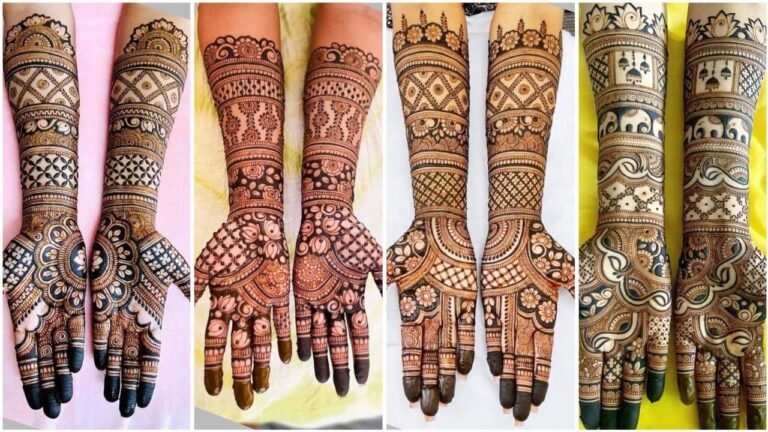 Bridal Mehndi Design: दुल्हन के हाथों की खूबसूरती बढ़ाने के लिए खूबसूरत और ट्रेंडी मेहंदी डिज़ाइन