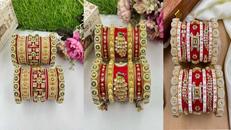 Bridal Bangles Design: दुल्हन के लिए ट्रेंडी चूड़ियों के डिज़ाइन पारंपरिक और खूबसूरत लुक
