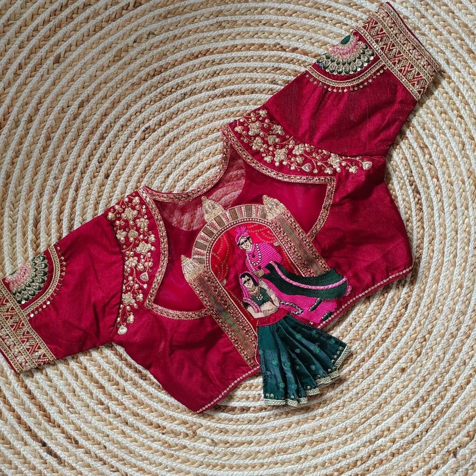 Bridal Blouse Tassel Designs: ब्राइडल ब्लाउज पर लगाएं ये स्टनिंग लटकन,ट्रेंडी लटकन से लहंगे को दें हेवी लुक