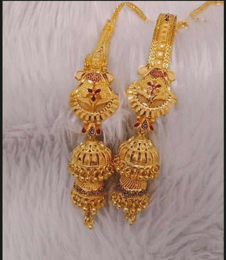 Gold Jhumka Design: देखें ये लेटेस्ट झुमका डिजाइन