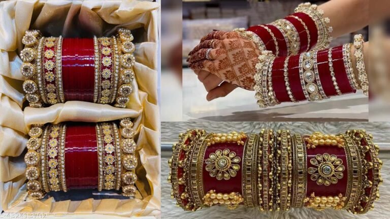 Red Bangle Set: लाल चूड़ियों से अपनी कलाई की खूबसूरती बढ़ाएं और हर मौके पर अपने लुक को खास बनाएं