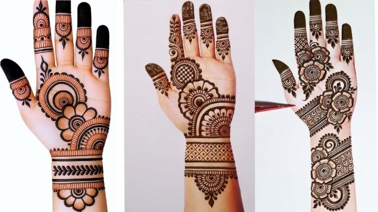Simple Mehndi Design: मेहंदी के लेटेस्ट डिज़ाइन देखे