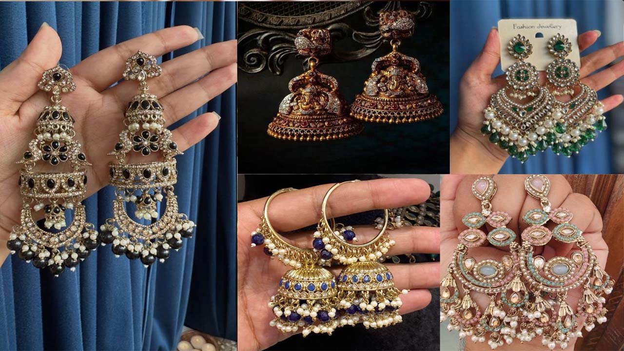 Latest Jhumka Designs : लेटेस्ट ब्राइडल झुमका डिज़ाइन्स 2025 देखे ये लेटेस्ट झुमके