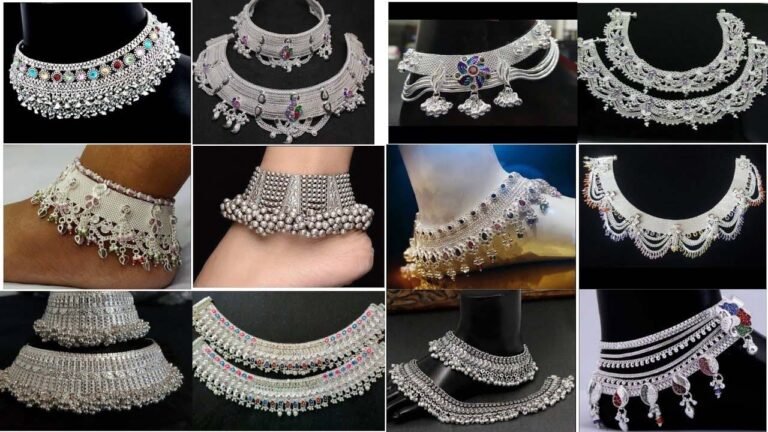 Silver Payal Designs: बेस्ट है ये हल्की पायल डिज़ाइन बढ़ेगी आपके पैरों की रौनक