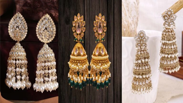 Jhumka Designs 2025: फिर लौटा झुमकों का ट्रेंड — देखें लेटेस्ट डिजाइन और स्टाइलिंग टिप्स