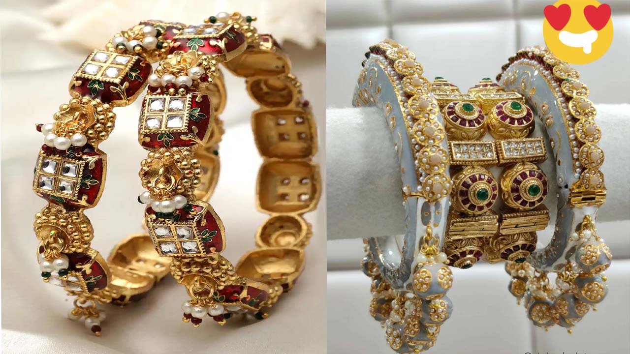 Kundan Bangle Designs: ये कुंदन बैंगल ट्रेडिशनल स्टाइल्स जो हर आउटफिट पर सूट करेंगे
