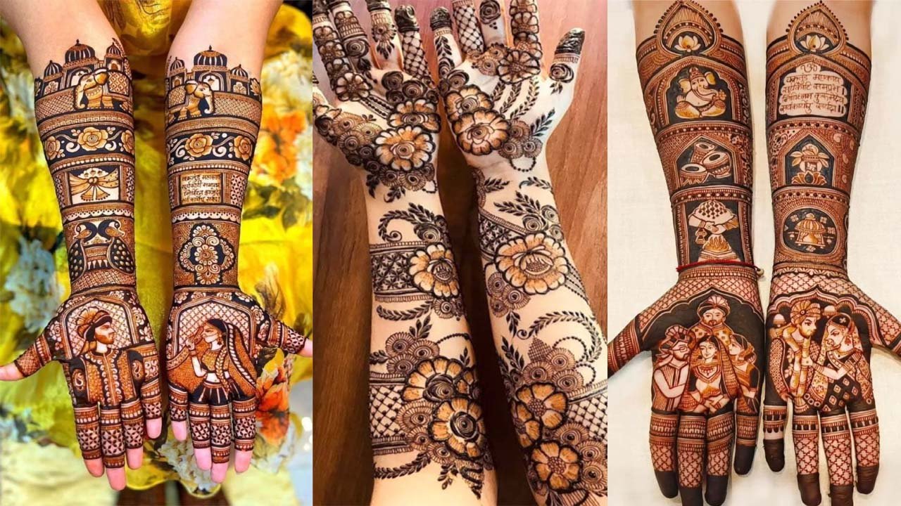 Bridal Mehndi Designs: दुल्हन के हाथों की रौनक बढ़ाने वाले खूबसूरत और ट्रेंडी मेहंदी डिजाइन