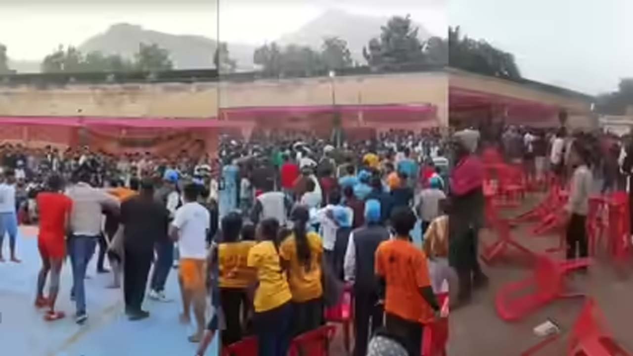 MP NEWS - मंत्री के सामने ही खिलाड़ियों ने कर दी माँ बहन, वीडियो भी आया सामने