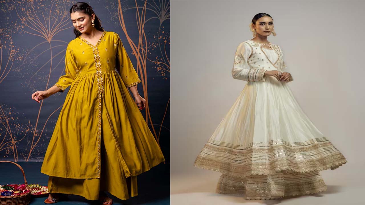 Anarkali Suit Designs: रॉयल लुक के लिए बेस्ट हैं ये चूड़ीदार स्लीव्स वाले लॉन्ग अनारकली सूट 3 Anarkali Suit Designs: रॉयल लुक के लिए बेस्ट हैं ये चूड़ीदार स्लीव्स वाले लॉन्ग अनारकली सूट