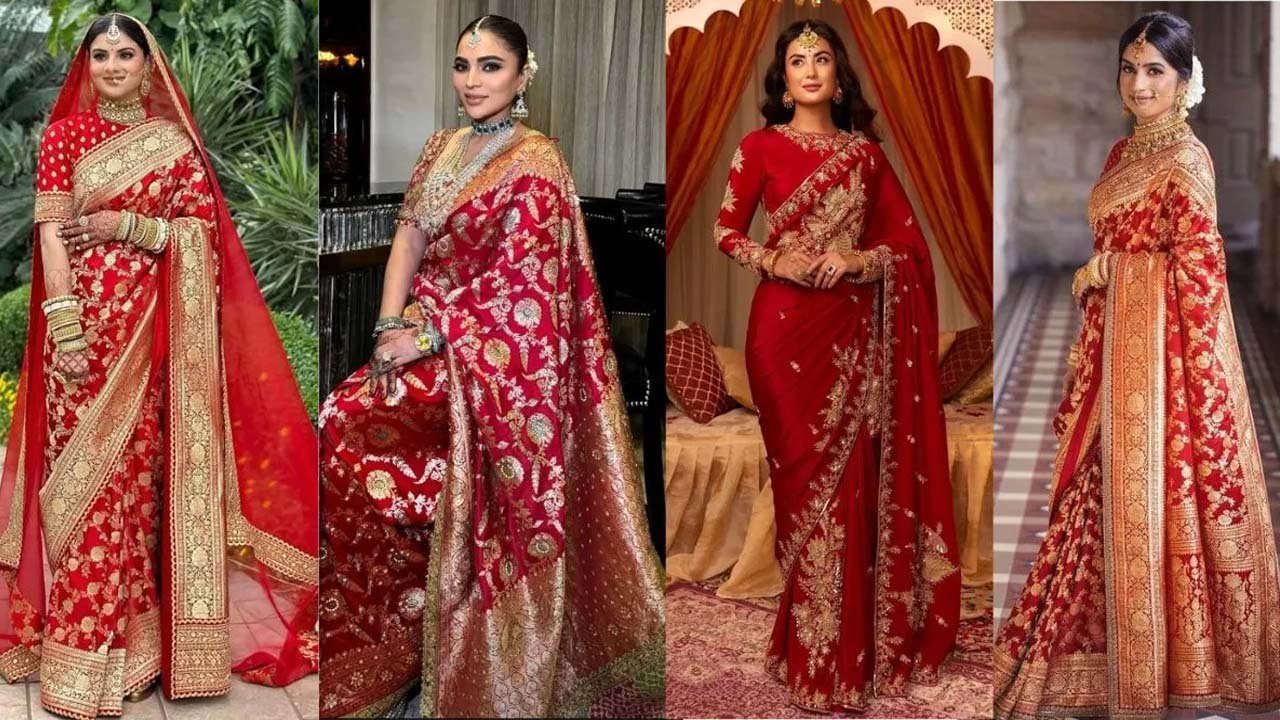 Bridal Saree Design: ट्रेंडी मैरून साड़ियों का शानदार कलेक्शन हर मौके पर पाएं रॉयल लुक!