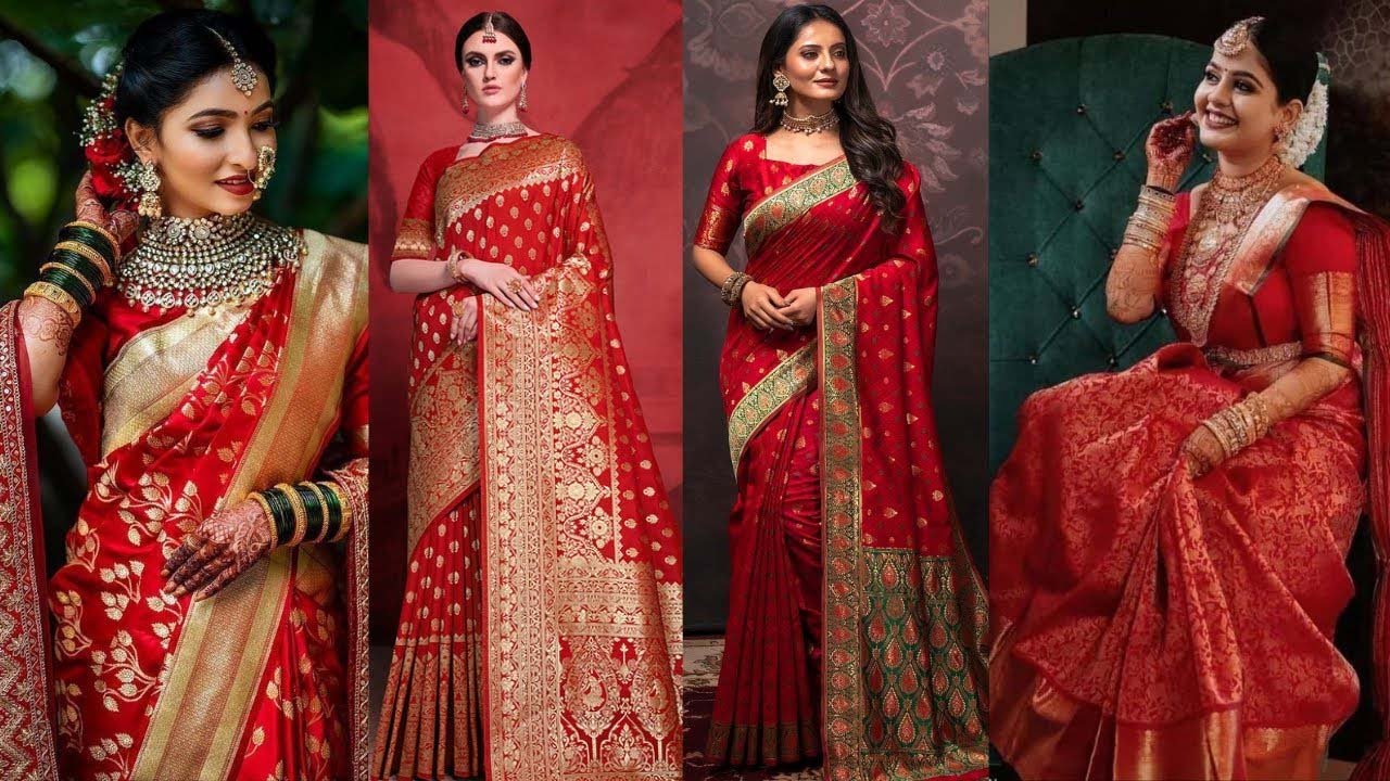 Bridal Saree Design: ट्रेंडी मैरून साड़ियों का शानदार कलेक्शन हर मौके पर पाएं रॉयल लुक! 1 Bridal Saree Design: ट्रेंडी मैरून साड़ियों का शानदार कलेक्शन हर मौके पर पाएं रॉयल लुक!