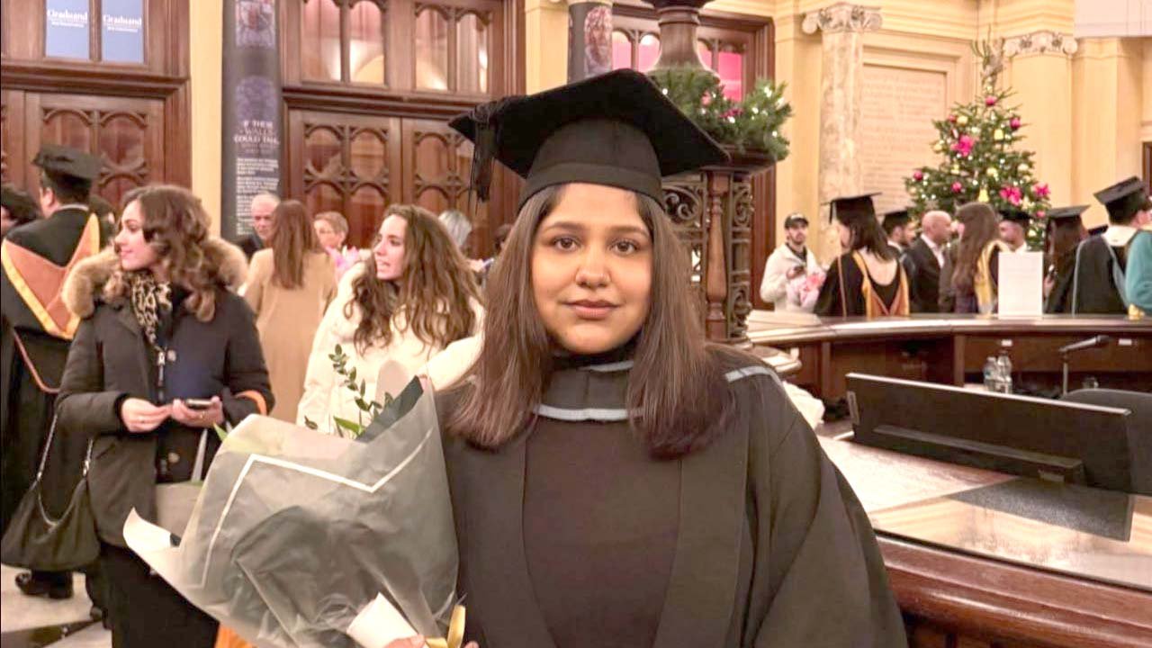 शक्तिनगर की बेटी ने लंदन में लहराया सफलता का परचम