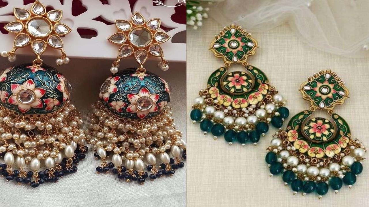 Latest Jhumka Designs : लेटेस्ट ब्राइडल झुमका डिज़ाइन्स 2025 देखे ये लेटेस्ट झुमके