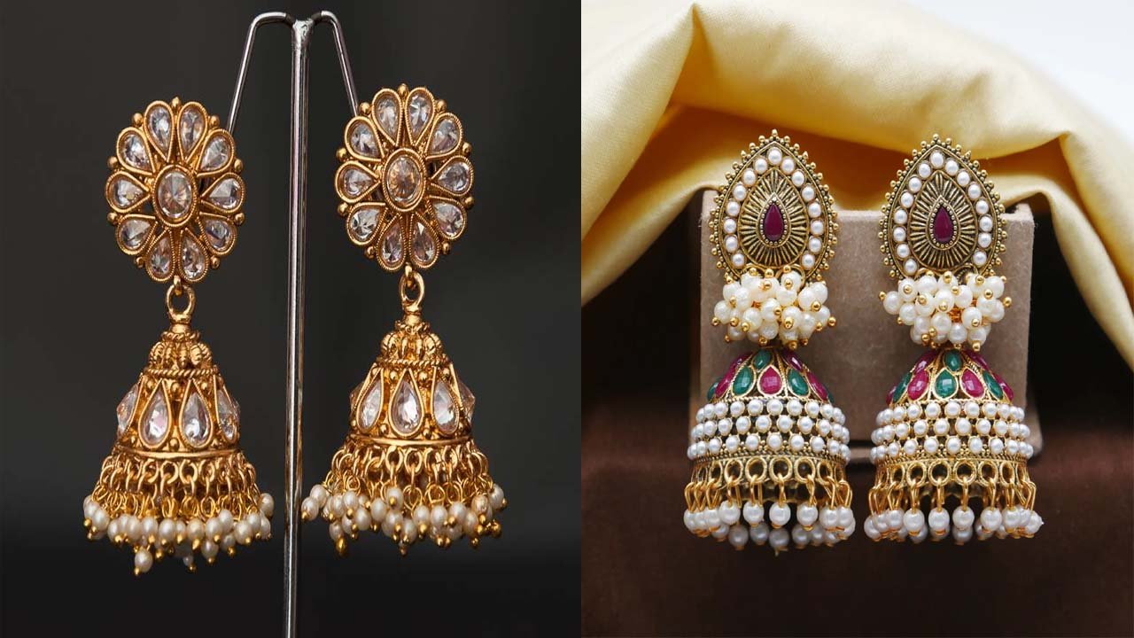Jhumki Designs: हर लुक में खास दिखेंगी ये कश्मीरी डिजाइन की झुमकियां — ट्राई करें साड़ी या सूट के साथ 2 Jhumki Designs: हर लुक में खास दिखेंगी ये कश्मीरी डिजाइन की झुमकियां — ट्राई करें साड़ी या सूट के साथ