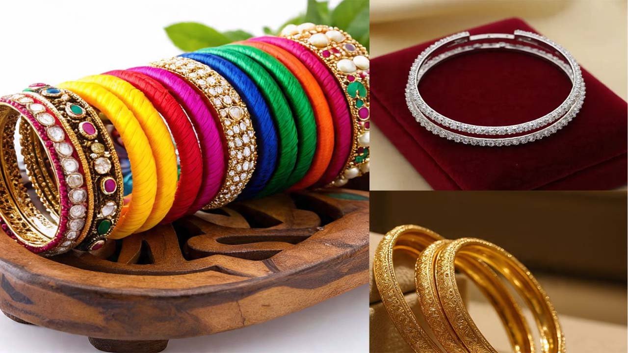 Latest Velvet Bangles Design : शादी–फेस्टिव में बढ़ रहीं है वेलवेट चूड़ियों की डिमांड – देखें न्यू शेड्स