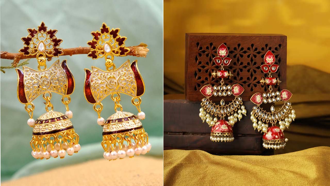 Latest Jhumka Designs – हर लुक में दिखे रॉयल ग्लो,बोल्ड, ट्रेंडी और डिजाइनर आउटफिट्स के साथ शानदार मैच 3 Latest Jhumka Designs – हर लुक में दिखे रॉयल ग्लो,बोल्ड, ट्रेंडी और डिजाइनर आउटफिट्स के साथ शानदार मैच