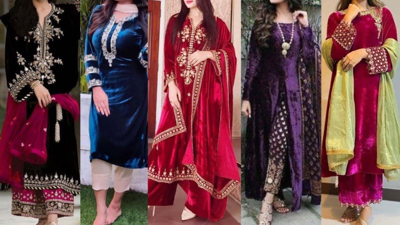 Velvet Kurti Designs: सर्दियों की पार्टी के लिए स्टाइलिश, रॉयल और ट्रेंडिंग वेलवेट कुर्ती डिज़ाइंस