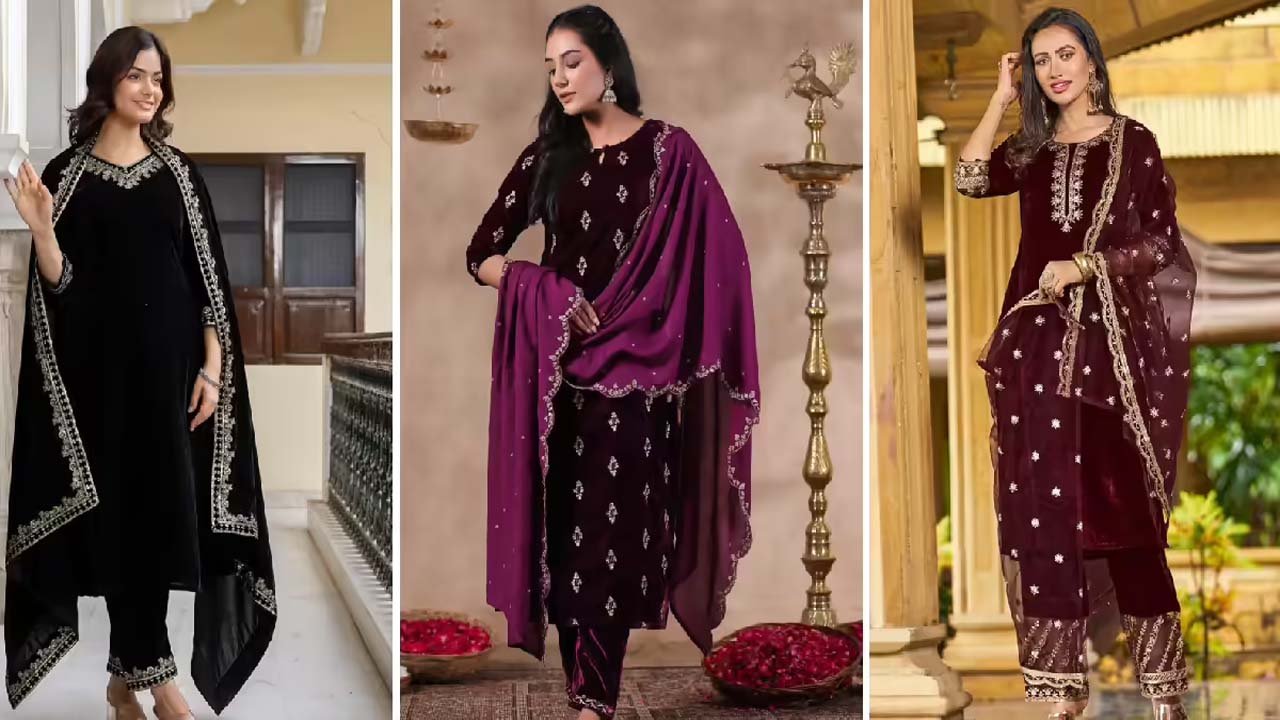 Velvet Kurti Designs: सर्दियों की पार्टी के लिए स्टाइलिश, रॉयल और ट्रेंडिंग वेलवेट कुर्ती डिज़ाइंस