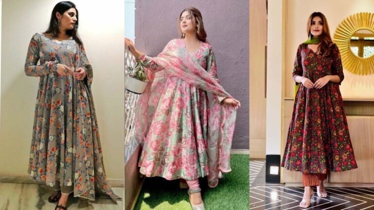 Frock Suit Designs: हर मौके पर परफेक्ट फ्लोरल प्रिंट वाले डिजाइनर फ्रॉक सूट