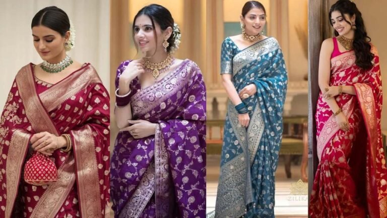Saree For Women : हर मौके पर दिखेंगी सबसे अलग सिल्क साड़ी डिजाइन्स के साथ