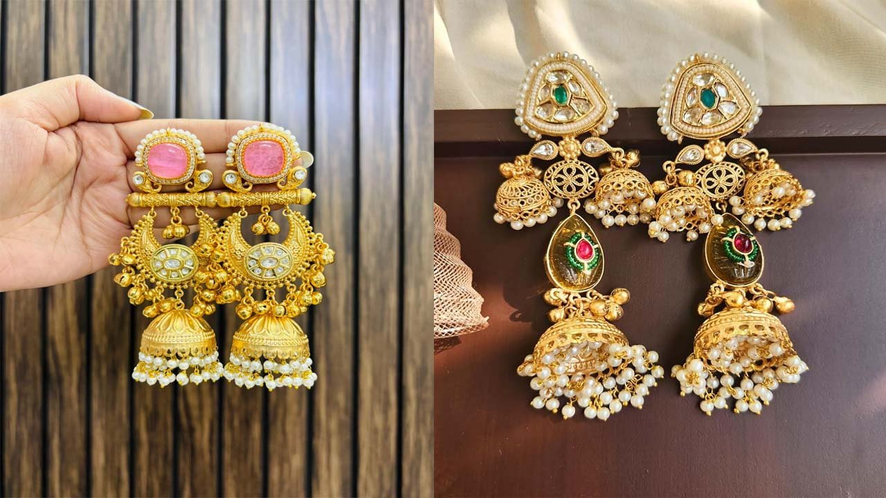 Kashmiri Jhumka Design: इस वेडिंग सीजन हर लड़की पहनना चाह रही है न्यू कश्मीरी देझूर डिजाइन