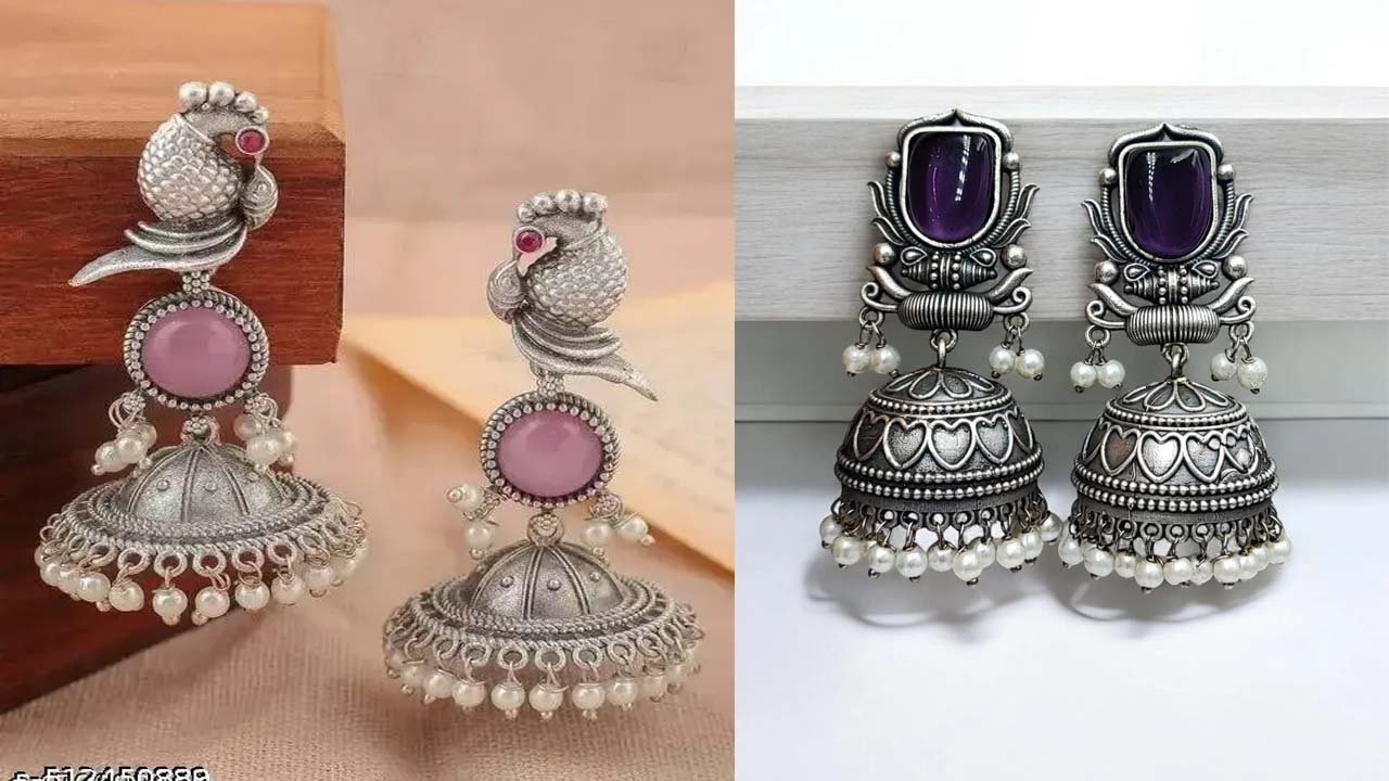 Latest jhumka Designs: अपनी साड़ी के साथ रॉयल लुक पाने के लिए इन लेटेस्ट इयररिंग्स को स्टाइल करे