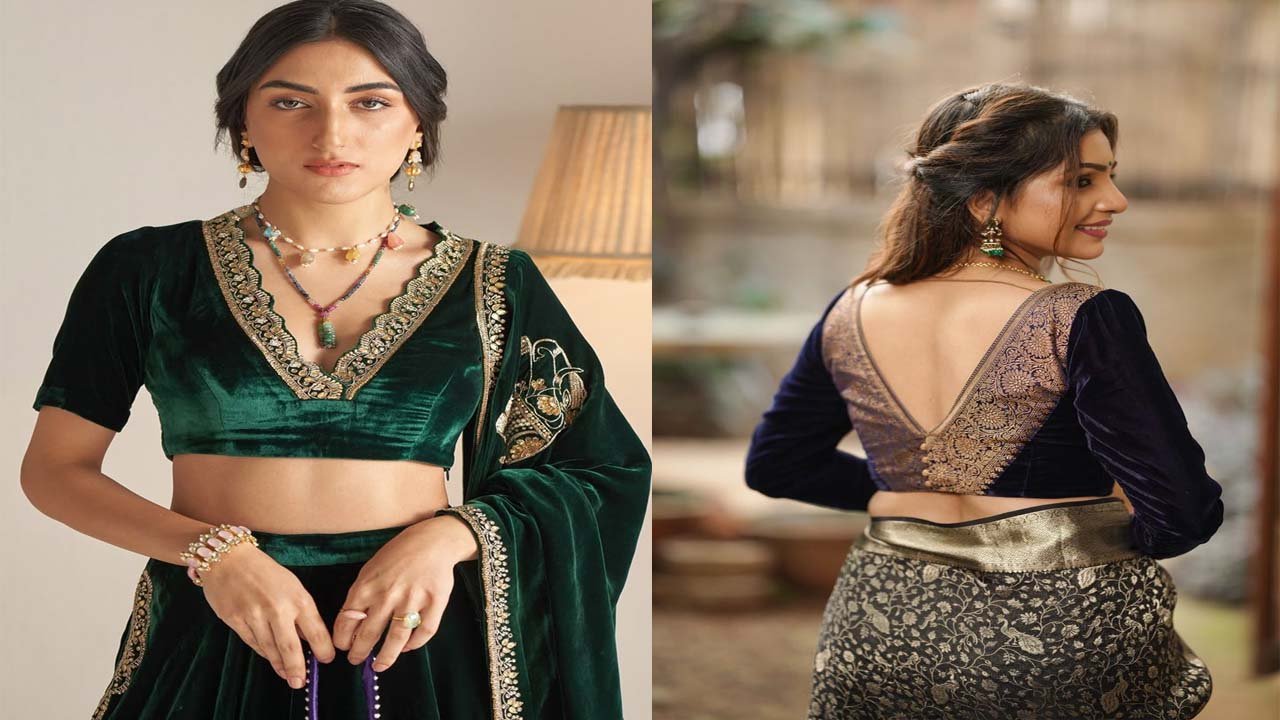 सर्दियों में ट्राई करें ये ट्रेंडिंग Velvet Blouse Designs, जो आपके लुक को बना देंगे ग्लैमरस और रॉयल 3 सर्दियों में ट्राई करें ये ट्रेंडिंग Velvet Blouse Designs, जो आपके लुक को बना देंगे ग्लैमरस और रॉयल
