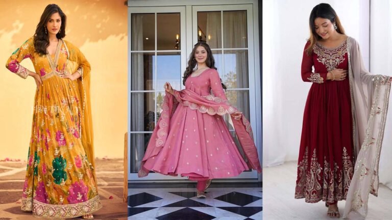 Anarkali Suits Designer 2025: डिजाइनर अनारकली सूट का नया जलवा,लहंगा भूल जाइए ,देखे कलेक्शन