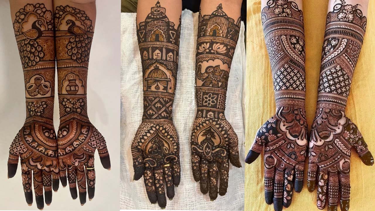 Bridal mehndi designs: ये 5 ट्रेंडी ब्राइडल मेहंदी डिज़ाइन देखें, जो आपके हाथों में खूबसूरती का एक गहरा टच देंगे
