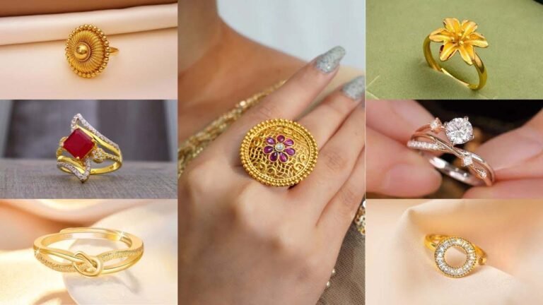 Gold Ring design: इस फेस्टिव सीजन बढ़ाएं अपने हाथों की खूबसूरती — देखें लेटेस्ट रिंग डिज़ाइन