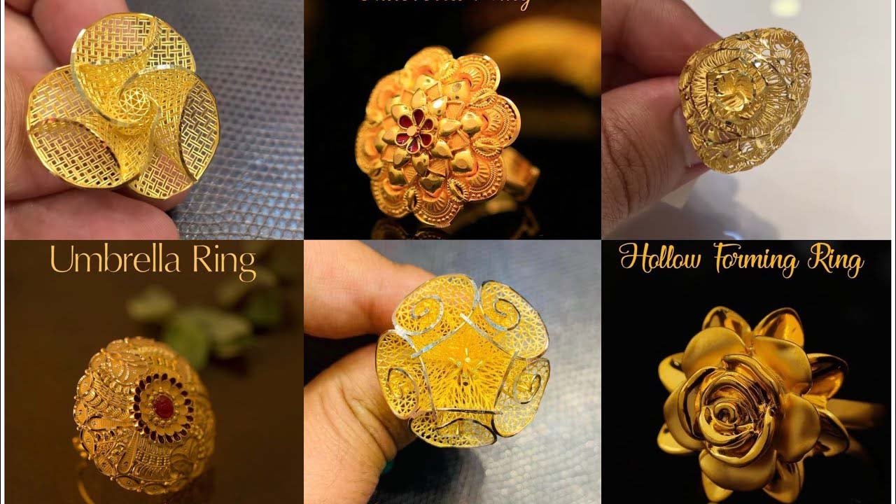 Gold Ring design: इस फेस्टिव सीजन बढ़ाएं अपने हाथों की खूबसूरती — देखें लेटेस्ट रिंग डिज़ाइन