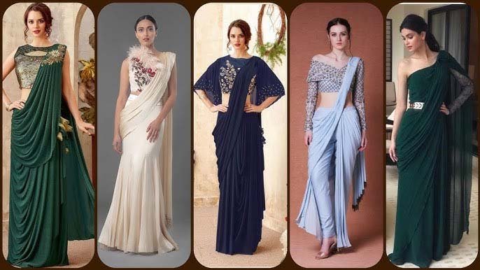 Indo Western Saree: पारंपरिक लुक में लगाएं मॉडर्न स्टाइल का तड़का,ndo Western Saree का ट्रेंड