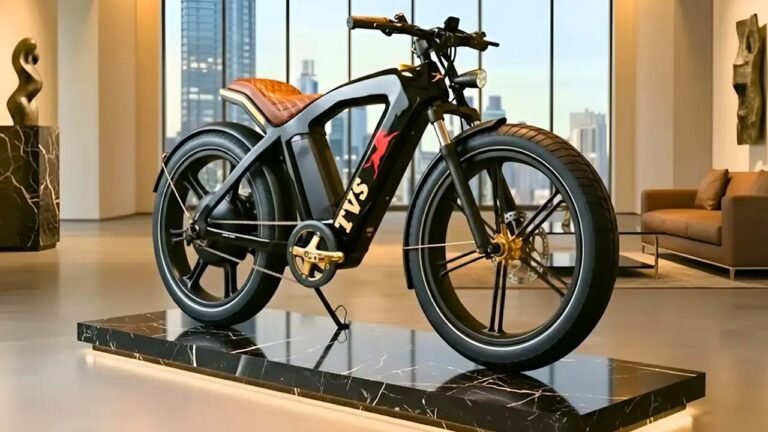 TVS Electric Bike 2026: TVS ने 450 km रेंज और सुपरफास्ट चार्जिंग वाली इलेक्ट्रिक बाइक सिर्फ ₹4,599 में लॉन्च की!