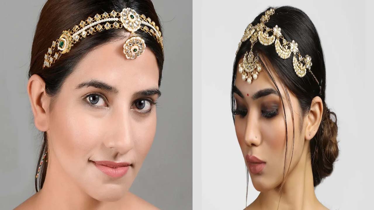Bridal Matha Patti Designs: शादी में रॉयल-क्लासी लुक के लिए ट्रेंडी ब्राइडल माथा पट्टी कलेक्शन देखे