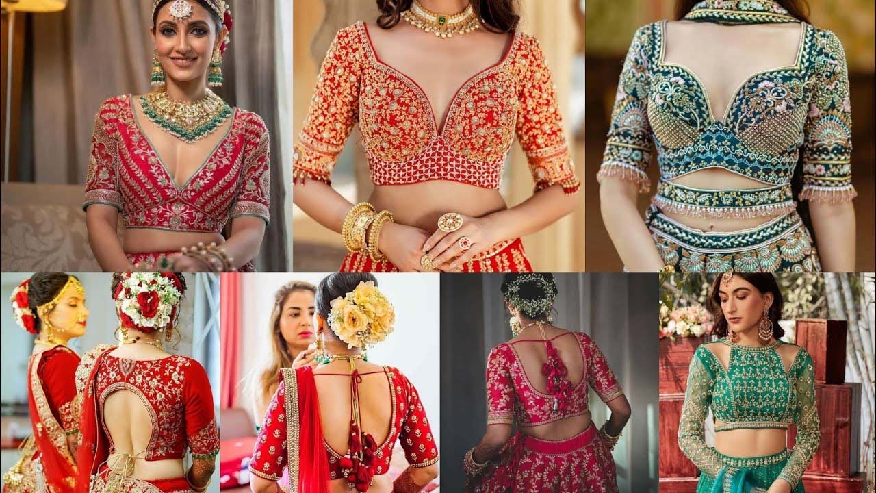 Blouse designs: फेस्टिवल लुक चुराएंगे ये स्टनिंग लहंगा ब्लाउज डिजाइन, ट्रेंडी कलेक्शन