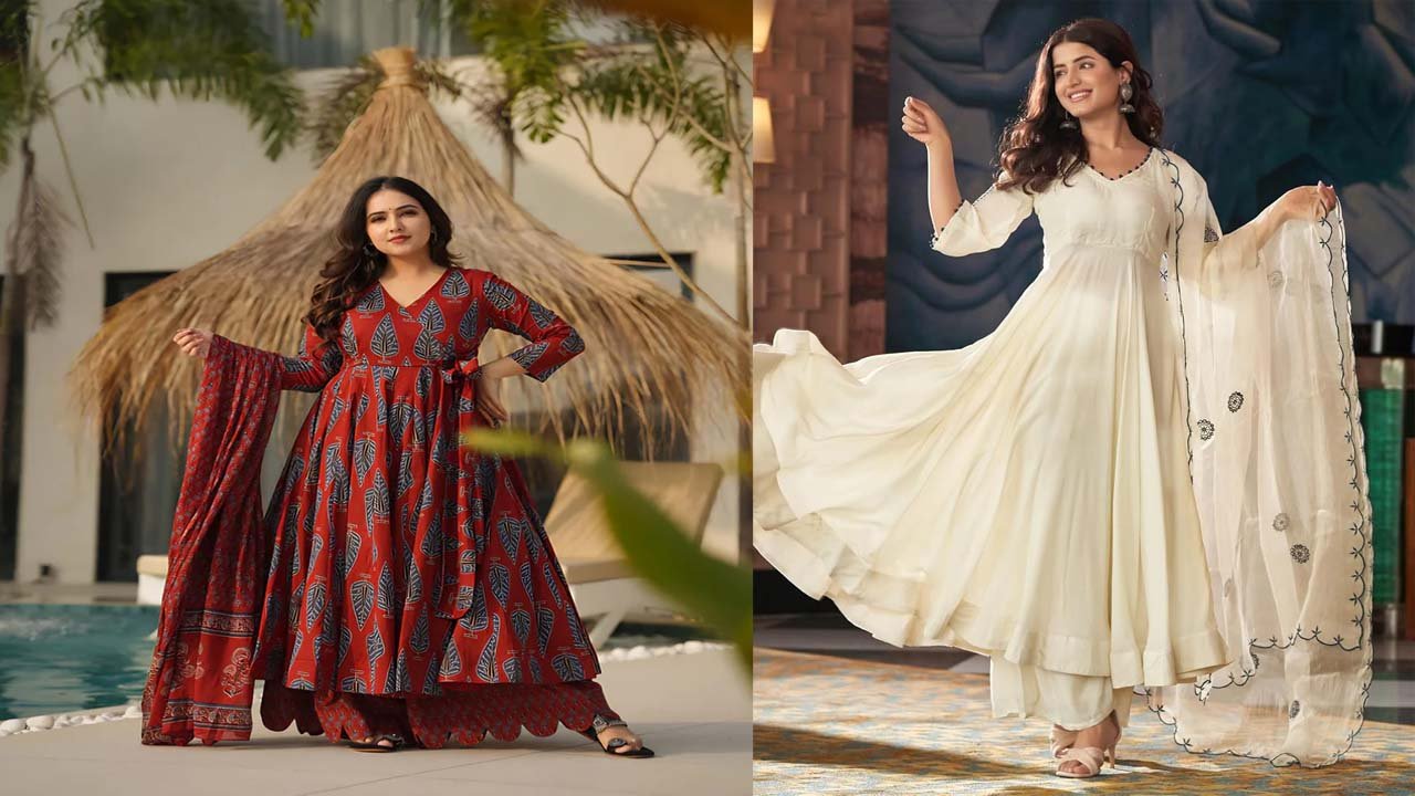 डिजाइनर Anarkali Suit में ऐसा खिलेगा रूप कि शादियों में सबकी नज़रें आप पर टिक जाएंगी! 4 डिजाइनर Anarkali Suit में ऐसा खिलेगा रूप कि शादियों में सबकी नज़रें आप पर टिक जाएंगी!