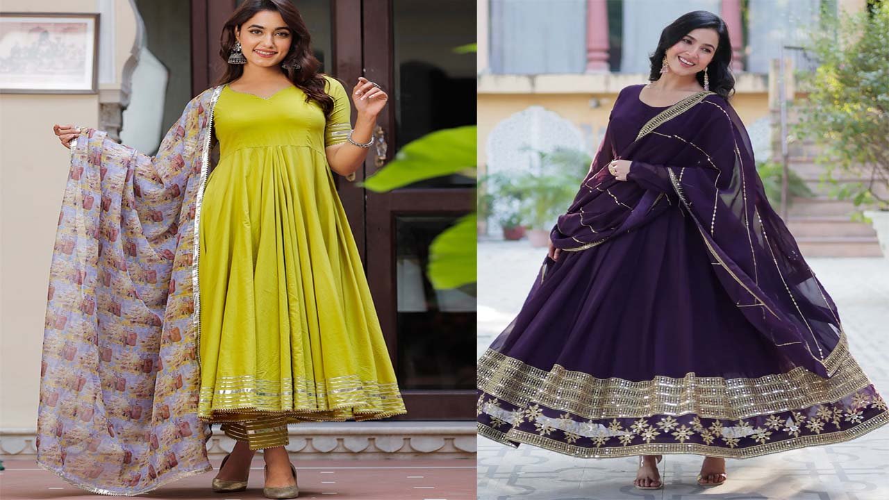 Anarkali suit designs: शादी में हैवी घेर वाली ये अनारकली पहनें, सबसे हटके लगेंगी!