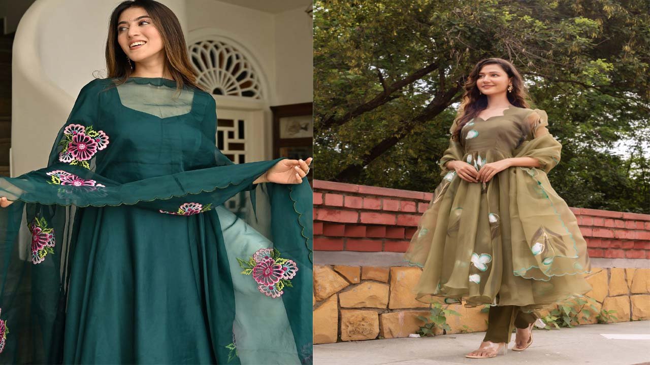 Anarkali suit designs: शादी में हैवी घेर वाली ये अनारकली पहनें, सबसे हटके लगेंगी!