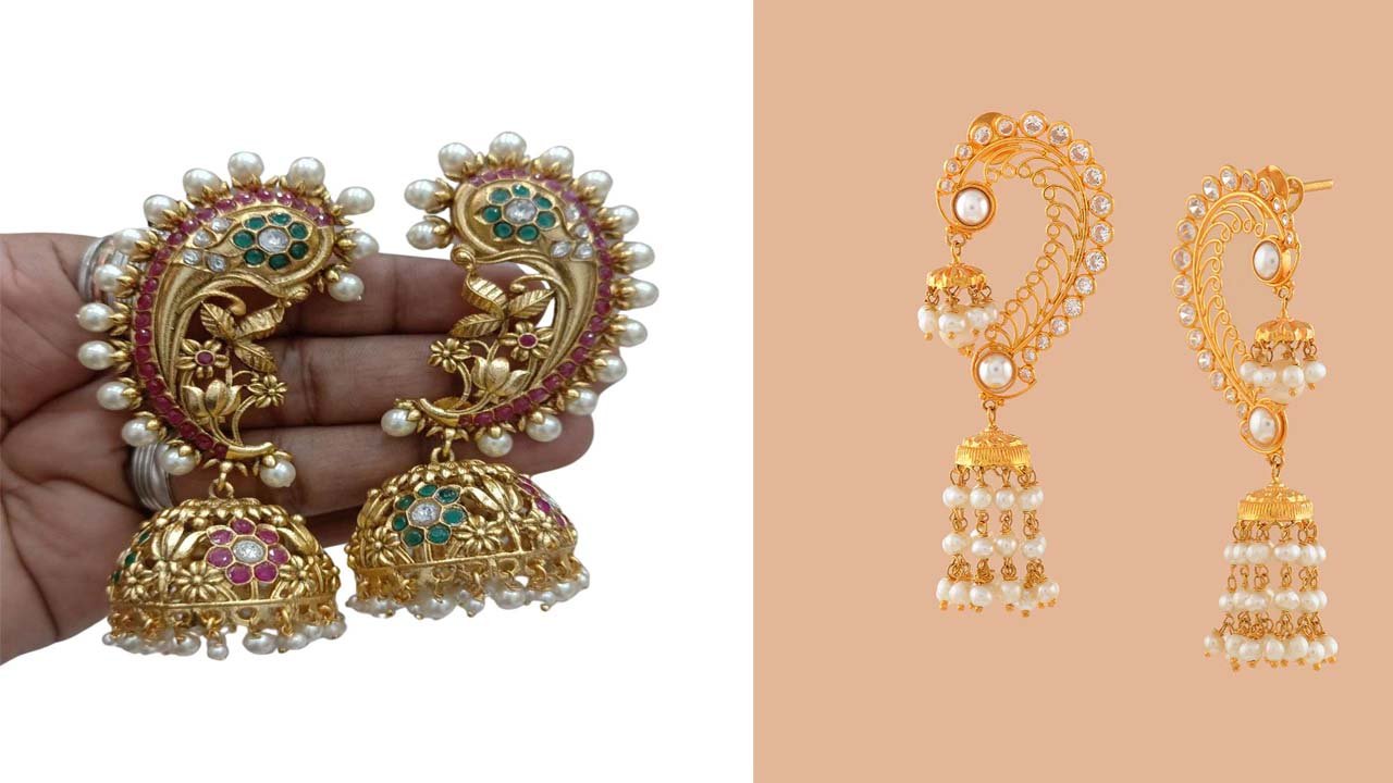 Jhumka Design: ट्रेंडी झुमका डिज़ाइन इस फेस्टिव सीज़न में आपके लुक को यूनिक बना देंगे!